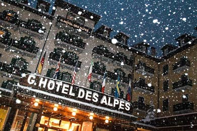 Il Grand Hotel Des Alpes a San Martino di Castrozza