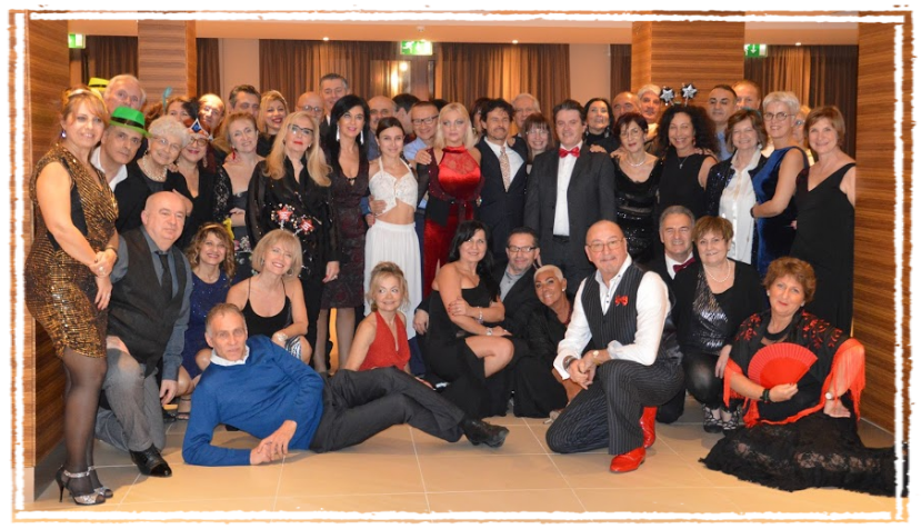 Capodanno Tango in Toscana, Costa degli Etruschi, Marina di Bibbona con i maestri e ballerini di tango argentino Sebastian Romero e Claudia Sorgato