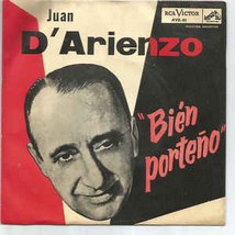 Cover di un disco di Juan D'Arienzo
