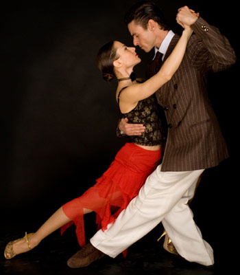 Sebastian Romero y Claudia Sorgato, ballerini professionisti di Tango Argentino