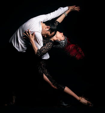 Cristian Gallardo e Lorena Goldestein ballerini professionisti di Tango Argentino