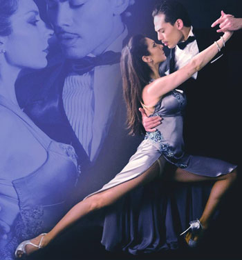 Pablo Moyano e Roberta Beccarini ballerini di tango argentino