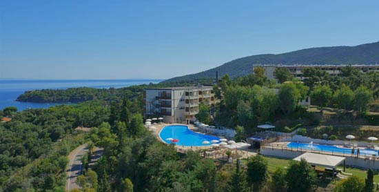 Isola d'Elba, panoramica del Grand Hotel Elba International